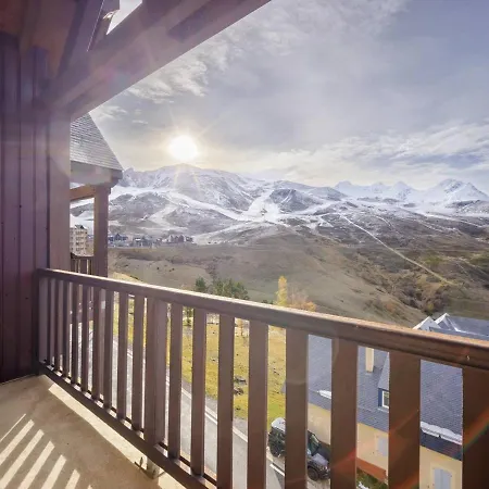 Confort 10 Pers. A Peyragudes - 3 Ch, Balcon Sud, Pres Des Pistes - Fr-1-695-1 Apartmán Germ