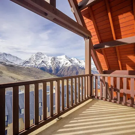 Confort 10 Pers. A Peyragudes - 3 Ch, Balcon Sud, Pres Des Pistes - Fr-1-695-1 * 格尔姆