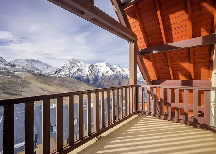 Confort 10 Pers. A Peyragudes - 3 Ch, Balcon Sud, Pres Des Pistes - Fr-1-695-1 * 格尔姆